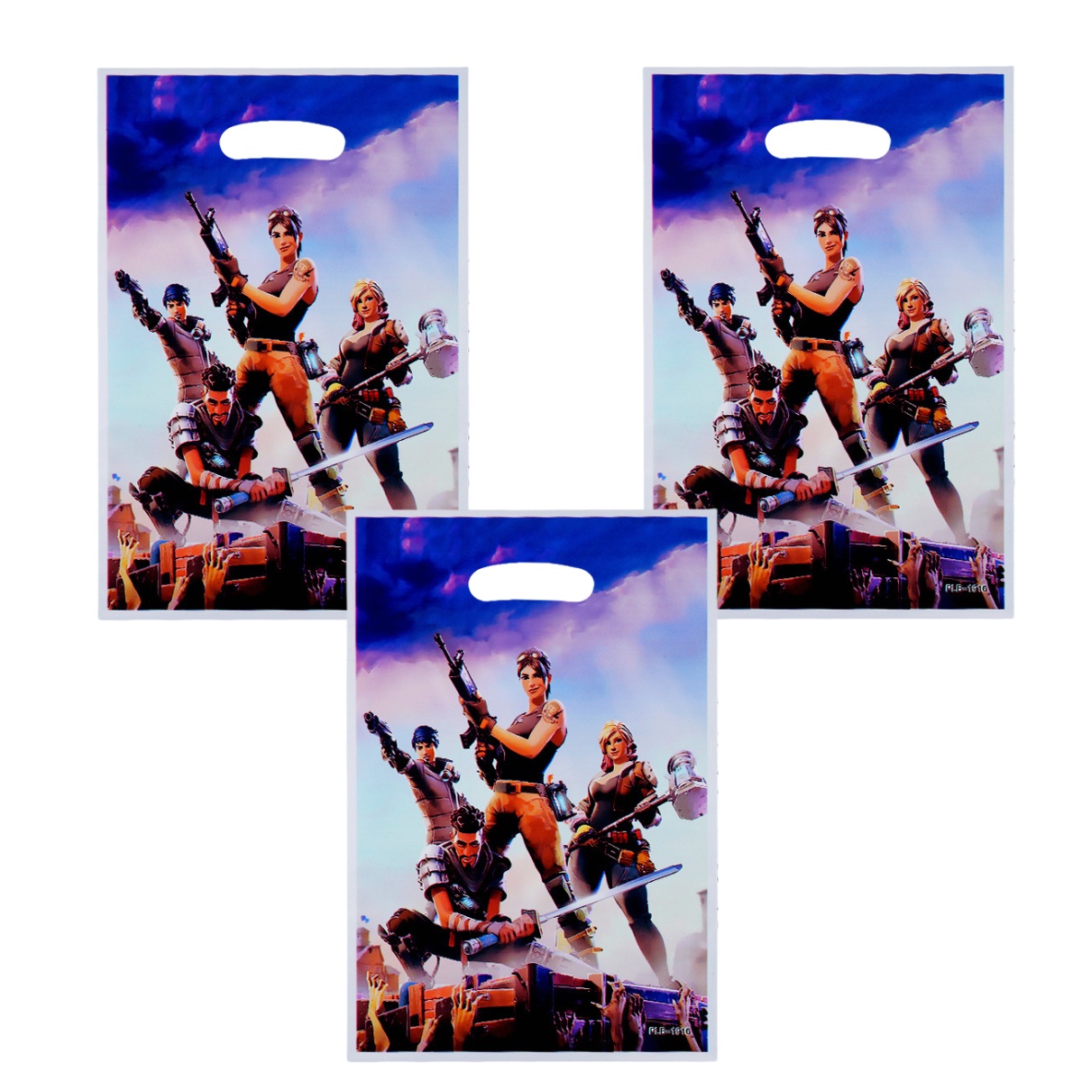 Party Games Kids Birthday - ถุงของขวัญงานวันเกิด Fortnite ถุงขนมเกมยิงปืน ถุงของขวัญ ของตกแต่งงานปาร์ตี้สำหรับเด็ก ของชำร่วยสำหรับเด็ก