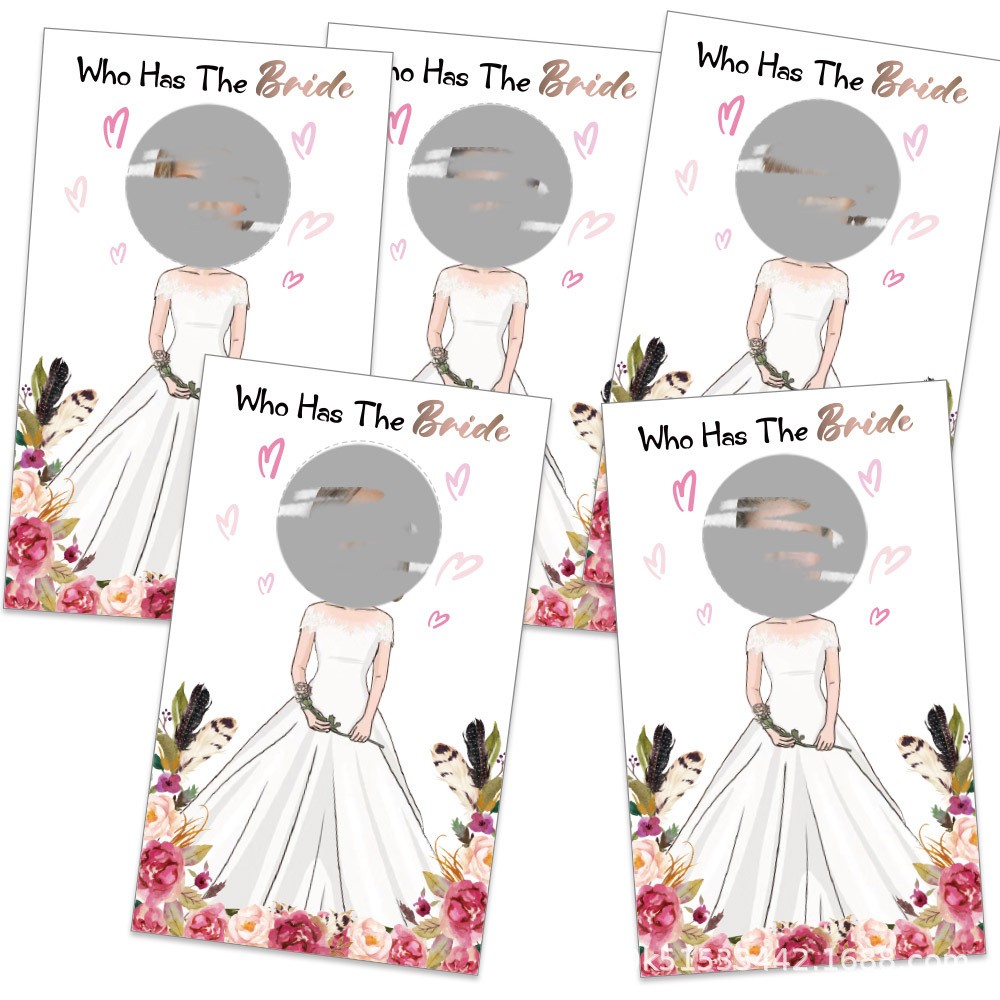 เกมงานเลี้ยงฉลองสมรสก่อนแต่งงา - Party Games Bridal Shower บทวิจารณ์และราคา