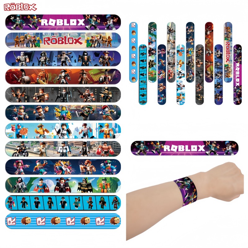 12/24 ชิ้น สายรัดข้อมือยืดหยุ่ - Party Games In Roblox บทวิจารณ์และราคา