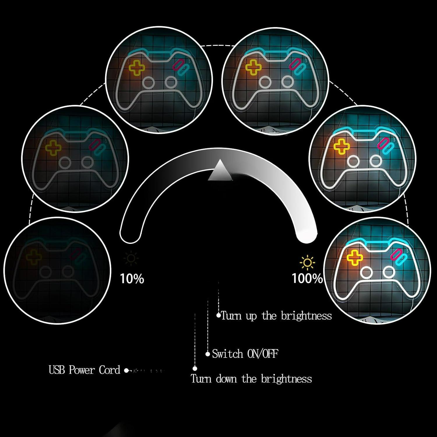 ป้ายไฟนีออนเกม ป้ายไฟ LED ปรับ - Party Games Ideas For Teens บทวิจารณ์และราคา