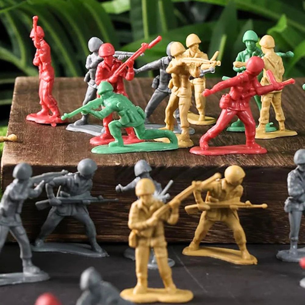 20 ชิ้น ทหารจิ๋วหลากสีเขียว/แด - Party Games Mini บทวิจารณ์และราคา