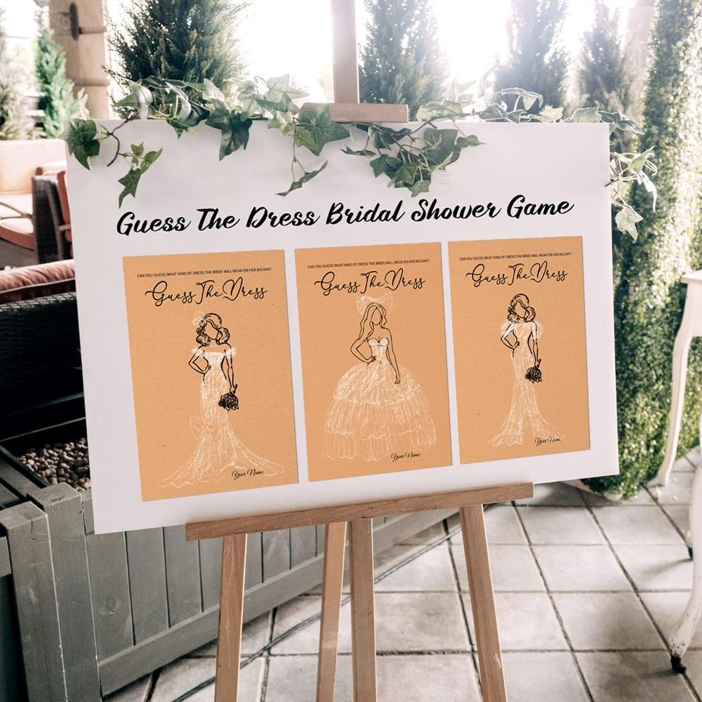 เกมทายชุดเจ้าสาว 10 ชิ้น พร้อม - Party Games Bridal Shower บทวิจารณ์และราคา