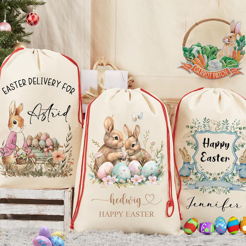 ถุงของขวัญกระต่ายอีสเตอร์สุขสั - Party Games Egg บทวิจารณ์และราคา