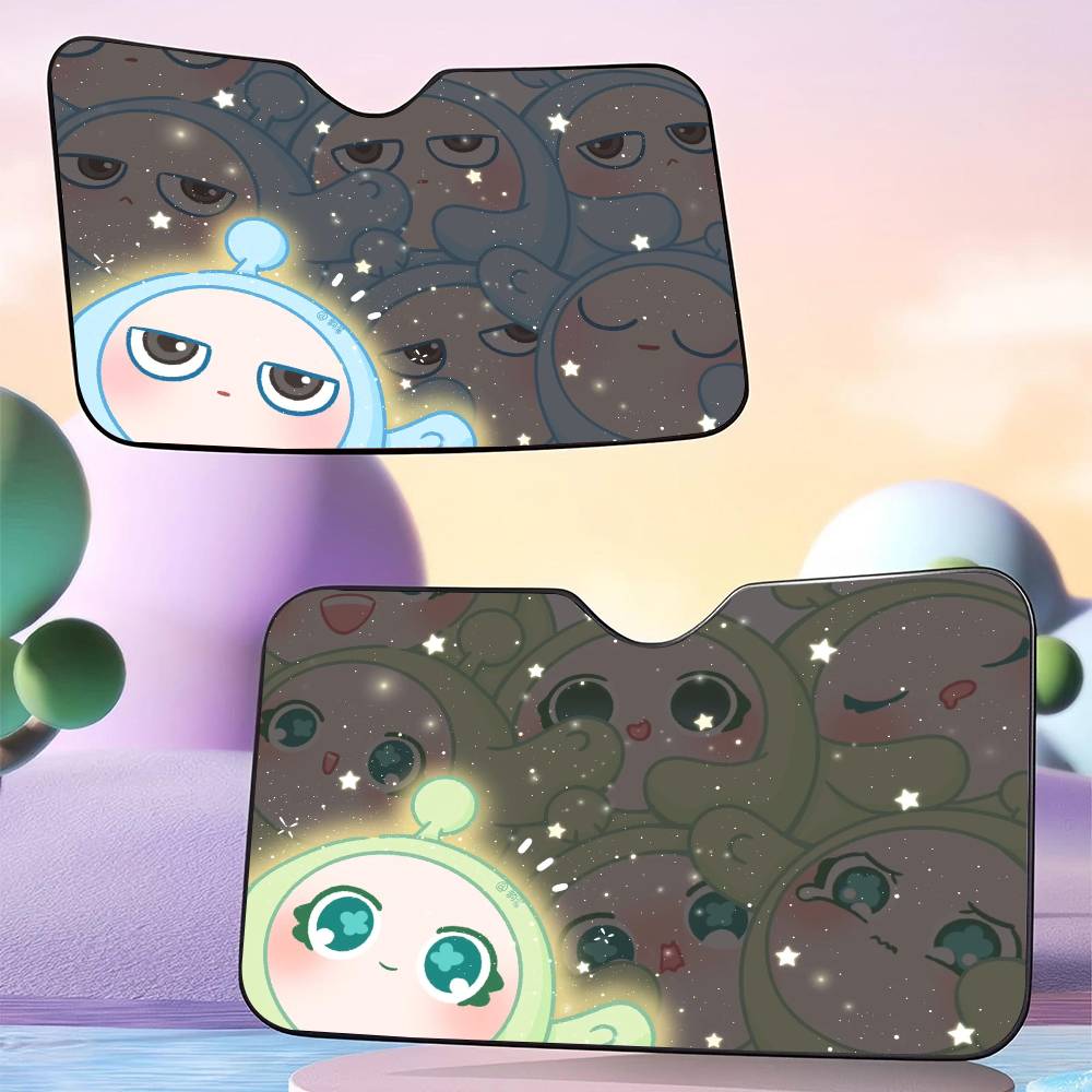 แผ่นบังแดดหน้ารถลายการ์ตูน Gam - Party Games Egg บทวิจารณ์และราคา