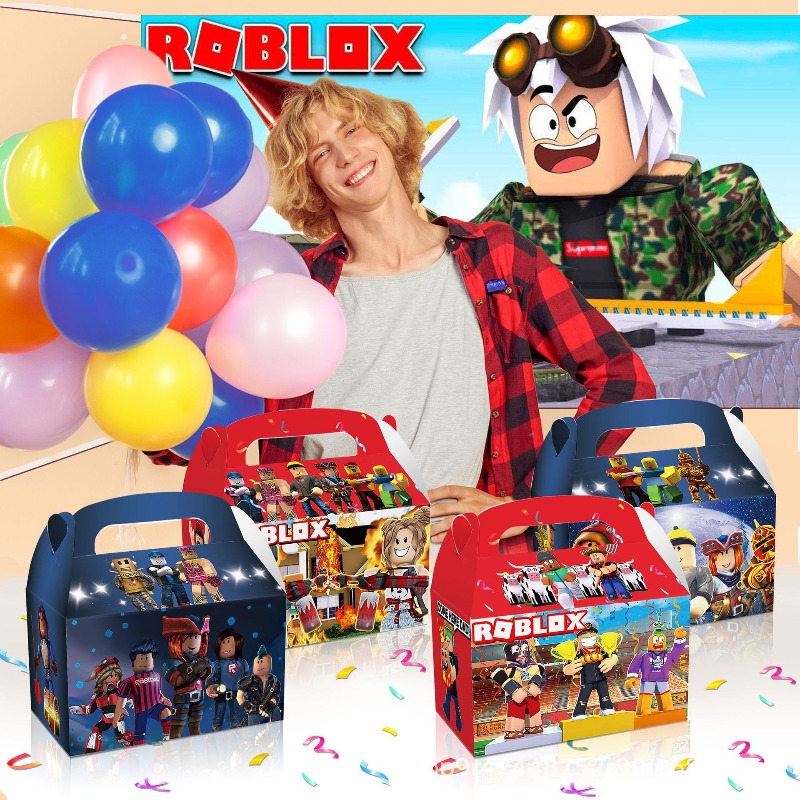12 ชิ้น/ชุด ธีมเกม Roblox ของต - Party Games In Roblox บทวิจารณ์และราคา