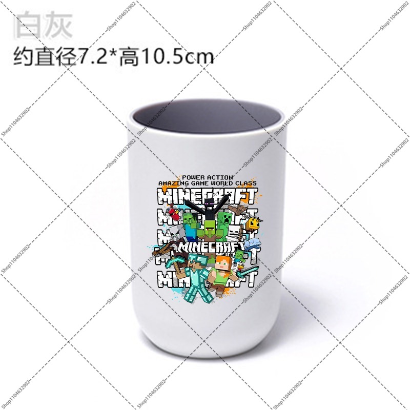 แก้วแปรงฟันลายการ์ตูน Minecraf - Party Games Minecraft บทวิจารณ์และราคา