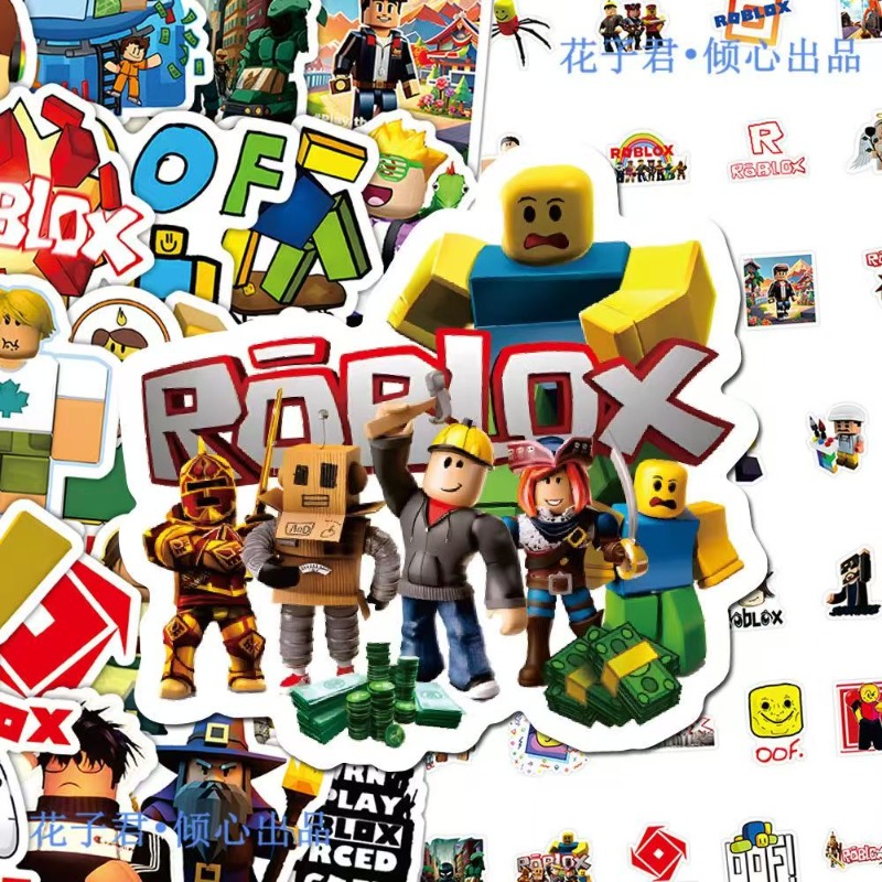 60 ชิ้น/ชุดสติกเกอร์เกมโรบ็อกซ - Party Games In Roblox บทวิจารณ์และราคา