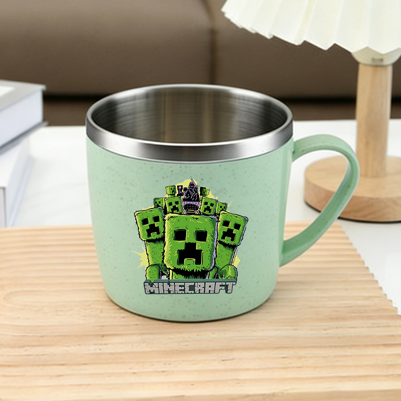 แก้วน้ำสแตนเลสลายมайнคราฟท์ แก - Party Games Minecraft บทวิจารณ์และราคา