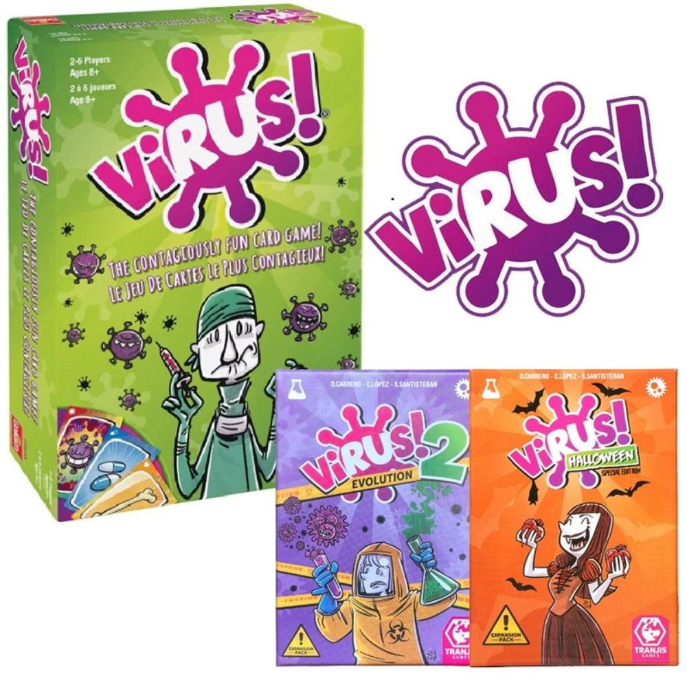 เกมไพ่ไวรัสสุดน่าสนใจ & Virus  - Party Games Bridal Shower บทวิจารณ์และราคา