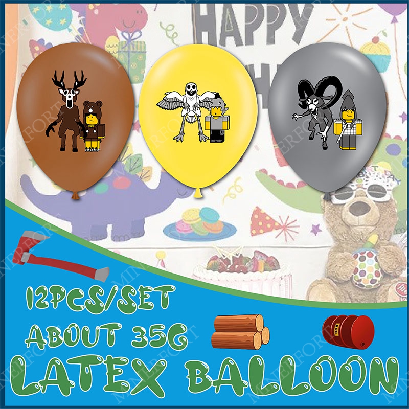 หุ่นยนต์ 99 คืนในป่า ชุดลูกโป่ - Party Games In Roblox บทวิจารณ์และราคา