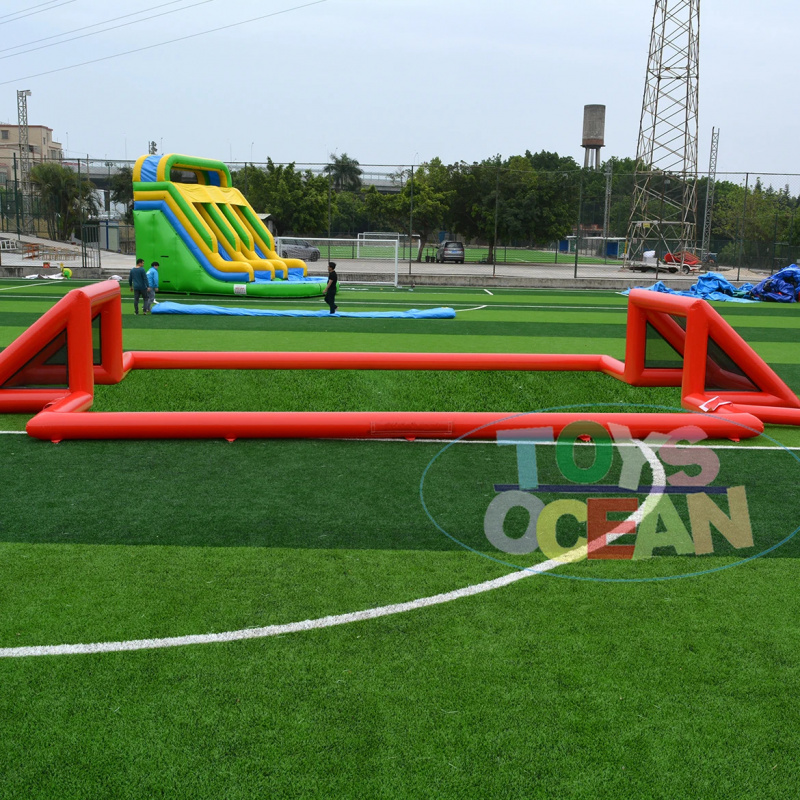 สนามฟุตบอลเป่าลม PVC ขนาดใหญ่เ - Party Games Kids And Adults บทวิจารณ์และราคา