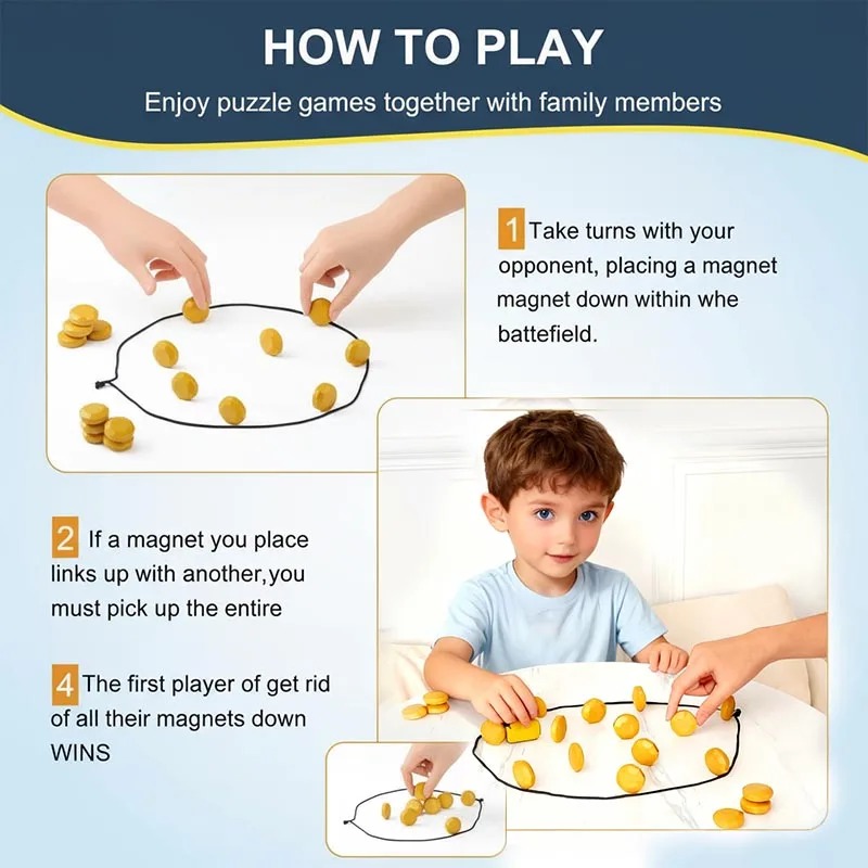 เกมปาร์ตี้ เกมหินแม่เหล็ก เกมก - Party Games Kids And Adults บทวิจารณ์และราคา