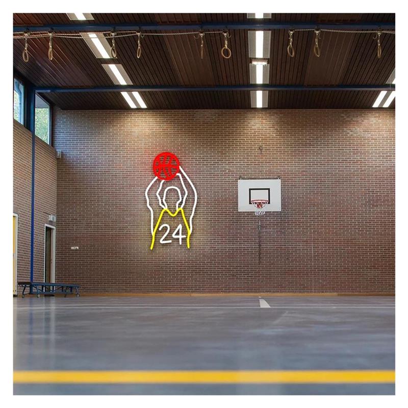 ป้ายไฟนีออนรูปบาสเก็ตบอล สำหรั - Party Games College บทวิจารณ์และราคา